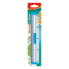 Regla de Aluminio, Grip, 20 cm., (cm y pulg), Blister x 1 Und.