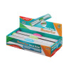 Regla de Aluminio, Grip, 20 cm., (cm y pulg), Caja x 12 Unds.