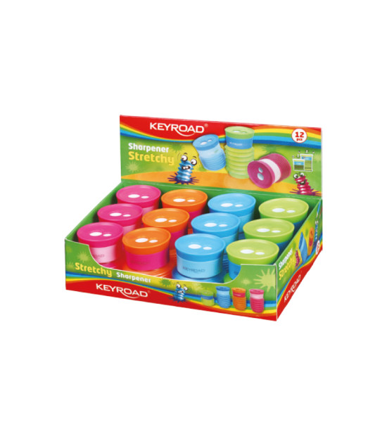 Sacap., 2 Huecos y Depósito, Stretchy, Exh x 12 Unds.