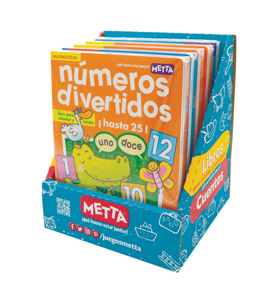 Libros para Colorear, Tuyo Mio, Exh x 60 Unds x 20 pág, c.u.