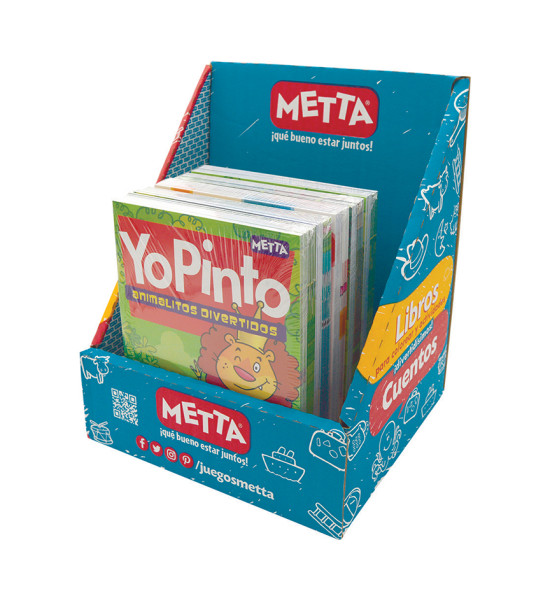 Libros para Colorear, Yo Pinto, Exh x 60 Unds x 20 pág, c.u.
