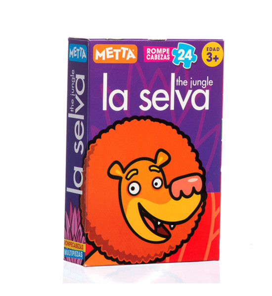 Rompecabezas, Selva, 24 piezas, (+3 años), Unidad
