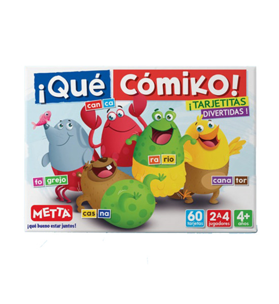 Juego Entretenimiento, Qué Comiko, (+6 años), Unidad