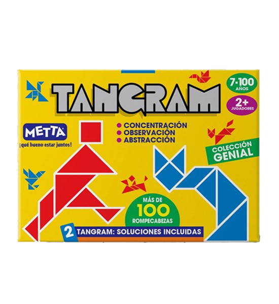 Tangram, 100 formas (+7 años), Unidad