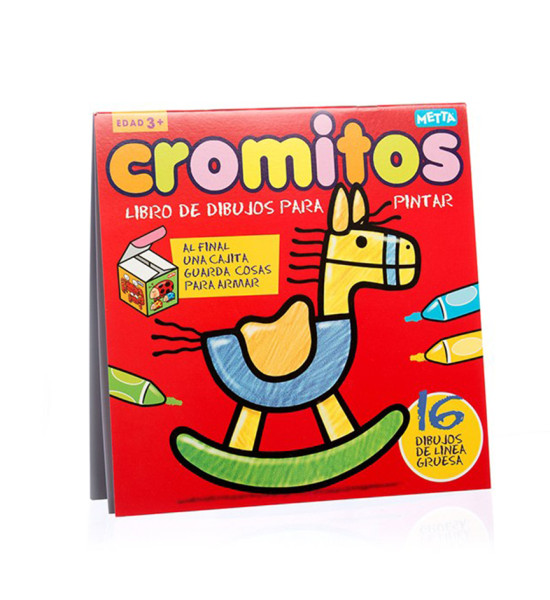 Libros para Colorear, Cromitos, 20 páginas, Unidad