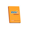 Notas Adhesivas, Naranja Neon, 3" x 2" (76 mm x 51 mm), Block x 100 h.