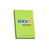Notas Adhesivas, Verde Neon, 3" x 2" (76 mm x 51 mm), Block x 100 h.