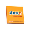 Notas Adhesivas, Naranja Neon, 3" x 3" (76 mm x 76 mm), Block x 100 h.