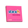 Notas Adhesivas, Fucsia Neon, 3" x 3" (76 mm x 76 mm), Block x 100 h.