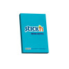 Notas Adhesivas, Azul Neon, 3" x 2" (76 mm x 51 mm), Block x 100 h.