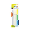 Pestañas p/folders, (37 mm x 50 mm), Blister x 3 Colores, 10 Pestañas x Color.