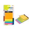 Cubo N. Adhesivas Magic Neon, Diferentes Tamaños. Blister x 150 h