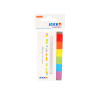 Paper Index, (45 mm x 15 mm), Blister x 6 Col. Rainbow, 30 Barras x Color