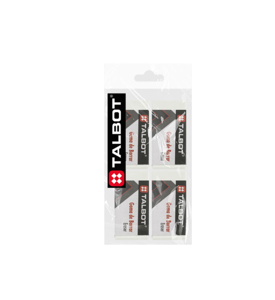 Borrador, Blanco, (79x29x11 mm), Caja x 20 Unds. 