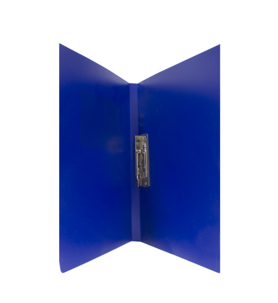 Folder Plástico, con 2 Bolsillos, Tam. Carta/A4, 8.5" x 11", Capacidad 50 hojas. Colores Sólidos Surtidos (Azul, Negro, Rojo). Unidad