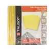Folder Plástico con Varilla, Tam. Carta, Amarillo, Pack x 6 Unds.
