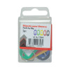 Llaveros de Colores, (5 cm Largo x 2.3 cm Ancho), Caja Plástica x 5 Unds