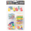 Set, Talbot Colors, Chinchetas y Clips, Caja Plastica Rectangular, Set