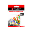 Chinchetas, Tipo Metal Plano, Blister x 60 Unds.