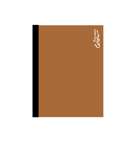 Cuaderno Cosido, Tam. 6 1/4" x 8" (15.9 cm x 20.3 cm),  50 hojas (100 pág), Hojas Rayadas, Tapas de Colores Lisos. Unidad