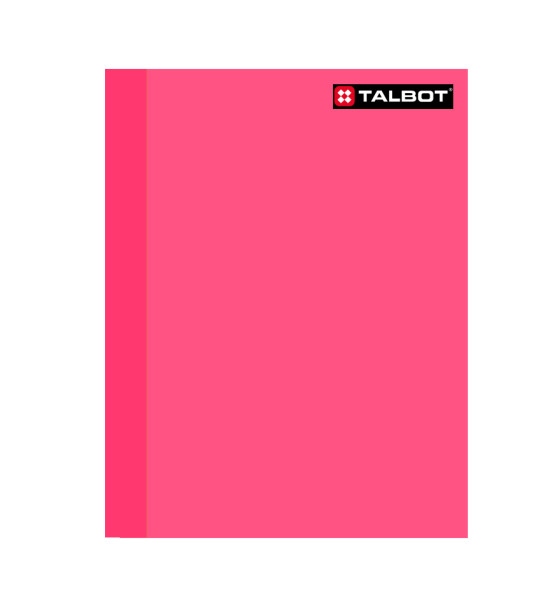 Cuaderno Cosido, Tam. Carta 8 1/2" x 11",  100 hojas (200 pág), Hojas Rayadas, Tapas de Colores Lisos. Unidad