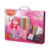 Colouring Set Case, Rosado, Adas, 1 Set