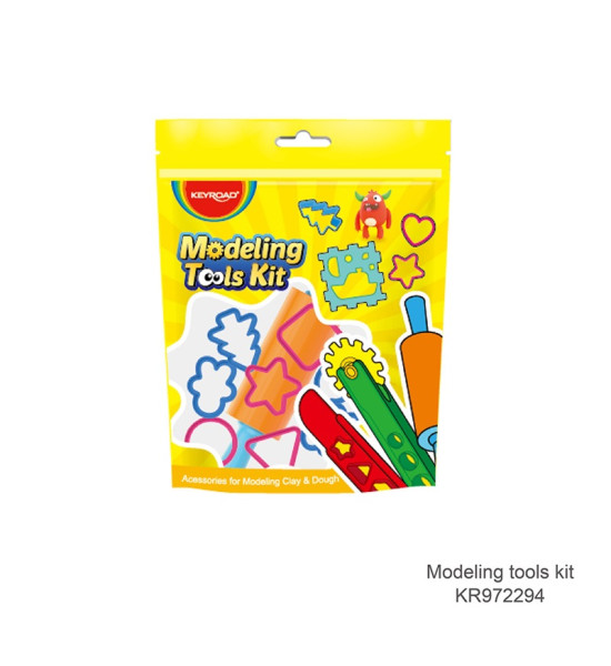 Herramientas para Plastilina, Modeling Tools, 11 pcs, Pack
