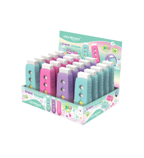 Borrador, Smile Pastel, Exh x 20 Unds.