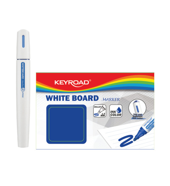 Marc. Pizarra, Whiteboard, P. Red. 2.3 mm, Azul, Caja x 12