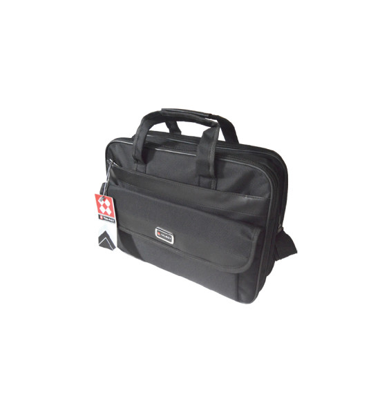 Maletín para Laptop, Nylon Reforzado, 11-15", Negro, Unidad.