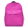 Mochila Escolar, 41 x 32 x 12.5 cm, Colores Lisos, Rosado, 1 Und.