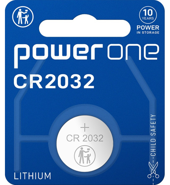 Pila de Litio, CR2032 - Blister x 1 Und.