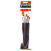 Pinceles, Nylon Planos, Pack x 4 Unds.,  Nro. 2, 4, 8, 12