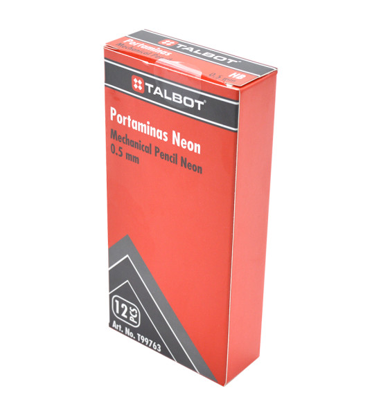 Portaminas, Neon, 0.5 mm, Caja x 12 Unds.