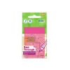 Notas Adh. Transparentes, 3" x 2" (76 mm x 51 mm), Magenta Traslucido Block x 50 h.