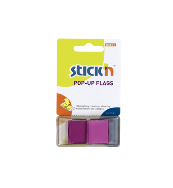 Film Index, Pop-Up, 45 mm x 25 mm, Blister x 50 Barras, Col. Morado