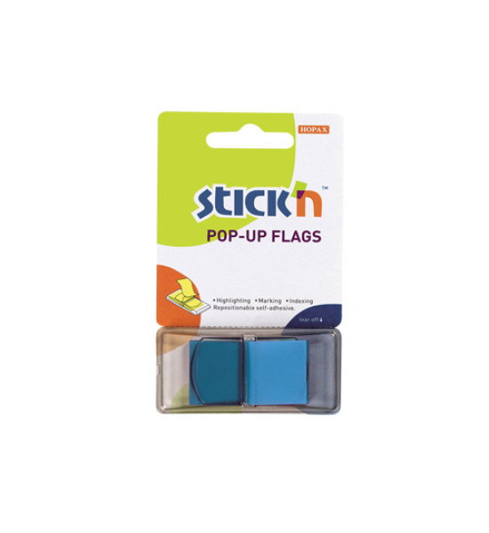 Film Index, Pop-Up, 45 mm x 25 mm, Blister x 50 Barras, Col. Azul