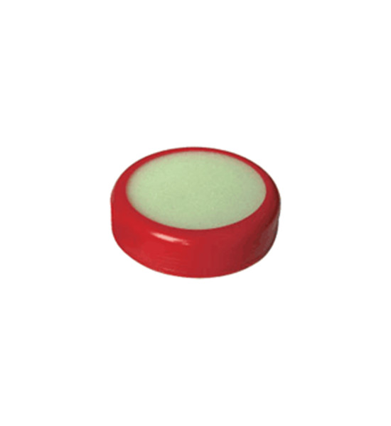 Esponjero Circular, Humectante para Dedos, (2.2 cm Alto x 8.3 cm Ancho x 8.3 cm Largo). 3 Colores Surtidos, Unidad.