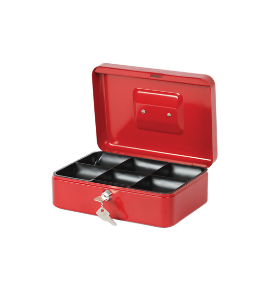 Caja Chica 14.5", Tam. X-Large, con Llave de Seguridad, (9 cm Alto x 37 cm Ancho x 28 cm Prof.), 4 Colores Surtidos, Unidad