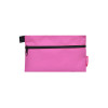 Cartuchera/Estuche Escolar, 13 x 22.5 x 1.5 cm, Colores Lisos, Rosado, 1 Und.