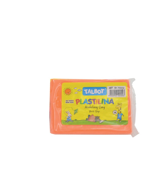 Plastilina, Block x 150 g. Naranja