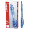Bolígrafo Retractil, Liner 308 Grip, Punta Media 0.45 mm, Azul, Caja x 10 Unds. 