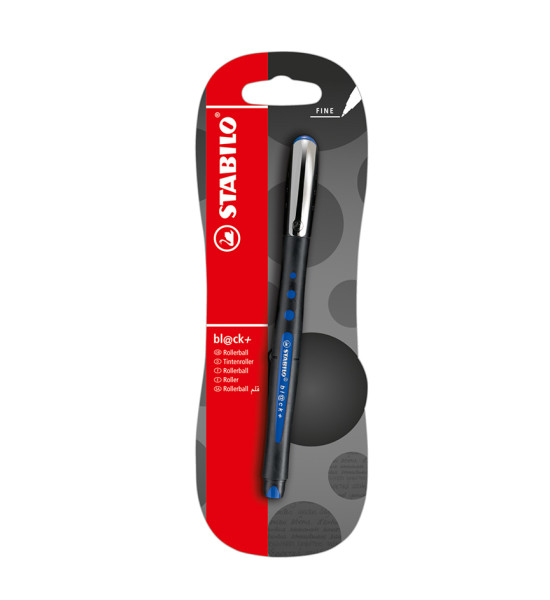 Rollerball, Bl@ck, Punta Fina 0.4 mm, Azul, Pack x 1 Und.