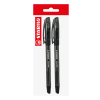 Bolígrafo, Bille Hi-Flux 508NF, Punta Aguja 0.38 mm, Negro, Pack x 2 Unds.
