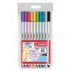 Marcador, Pen 68 Brush, Punta Pincel Flexible, Estuche x 10 Unds. 10 Colores Surtidos