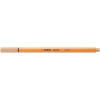 Micropunta/Felpa, Point 88, Punta Fina  0.4 mm, Beige, Unidad