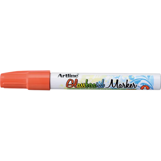 Glassboard Marker, EPG-4, Bullet Style, 2.0 mm, Fluoro Orange, Unit