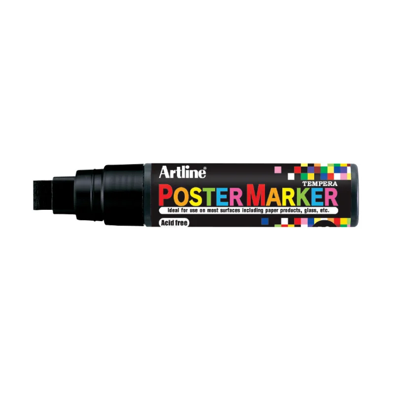 Poster Marker, EPP-12, Tip 12.0 mm, Black, Unit