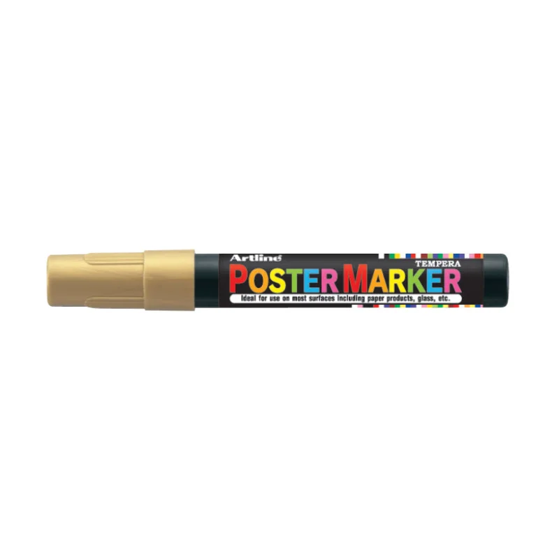 Poster Marker, EPP-4, Bullet Style 2.0 mm, Gold, Unit