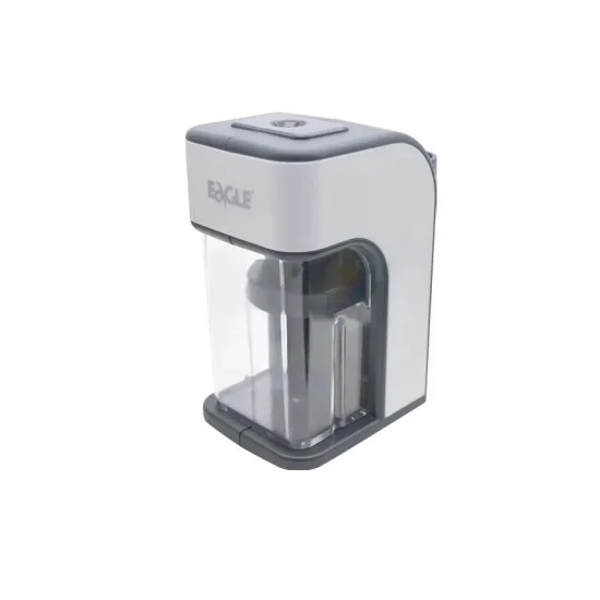 Automátic Pencil Sharpener, EG5013B, 1 Hole with Deposit, Powered by  AC/DC adapter, Unit